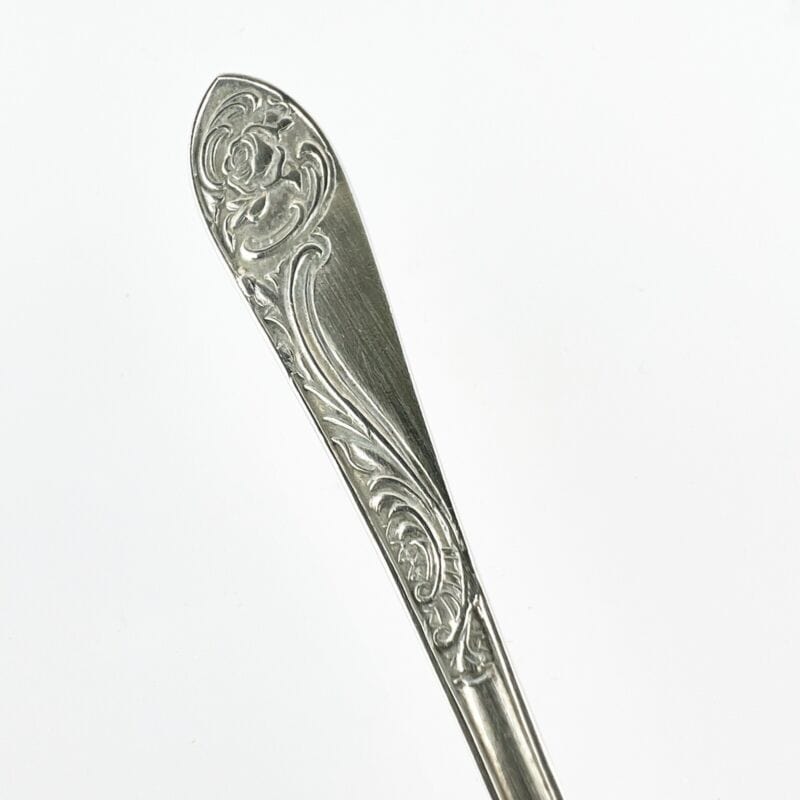 Cucchiaio posata in argento sheffield antico silver plate colino spargi zucchero Categoria Sheffield & Argento