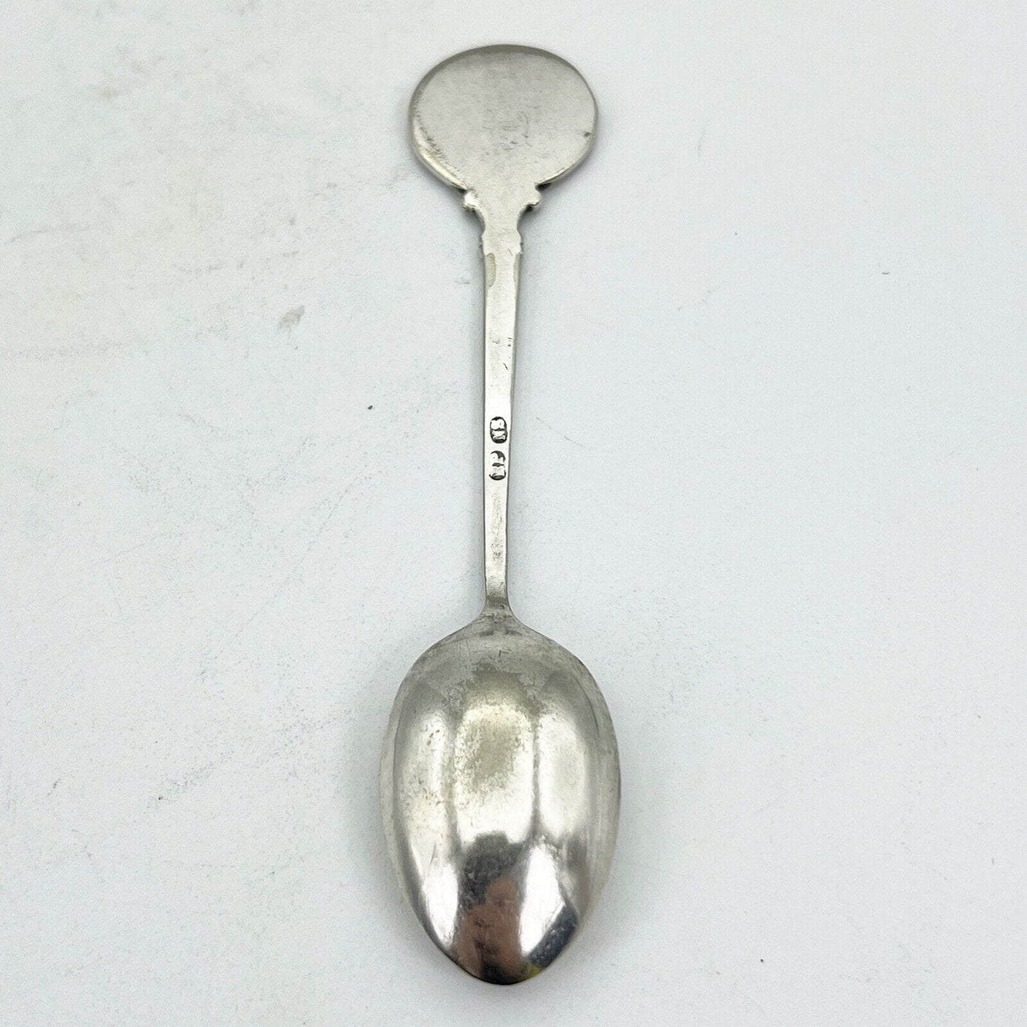 Cuchiaino da the in Argento silver plate inglese Re Giorgio VI Regina Elisabetta Categoria Arte e antiquariato:Argento:Oggetti da tavola e cucina:Posate