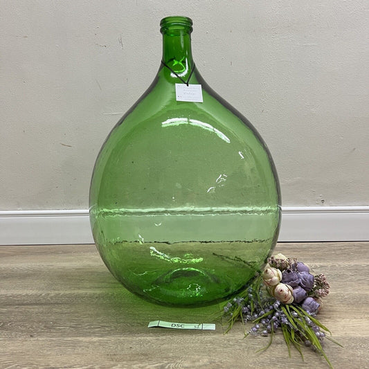 Damigiana in vetro da 54 litri antica da Giardino per Arredamento di decorazione Categoria Vetri e Cristalli