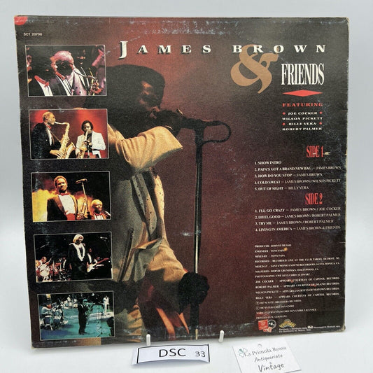 Disco in vinile 33 giri lp di James Brown Soul Session VINTAGE da collezione Categoria Dischi in Vinile