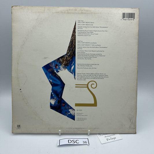 Disco in vinile 33 giri lp di Jesse Johnson SHE VINTAGE da collezione Soul Jazz Categoria Dischi in Vinile