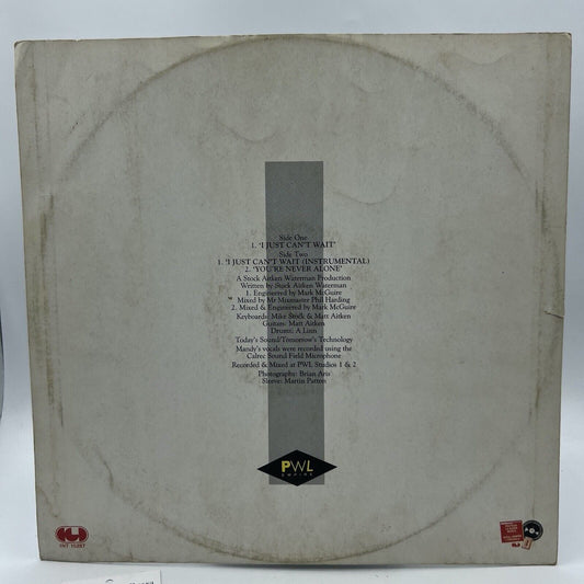 Disco in vinile 33 giri lp di Mandy Smith I Just Can't Wait VINTAGE Categoria Dischi in Vinile