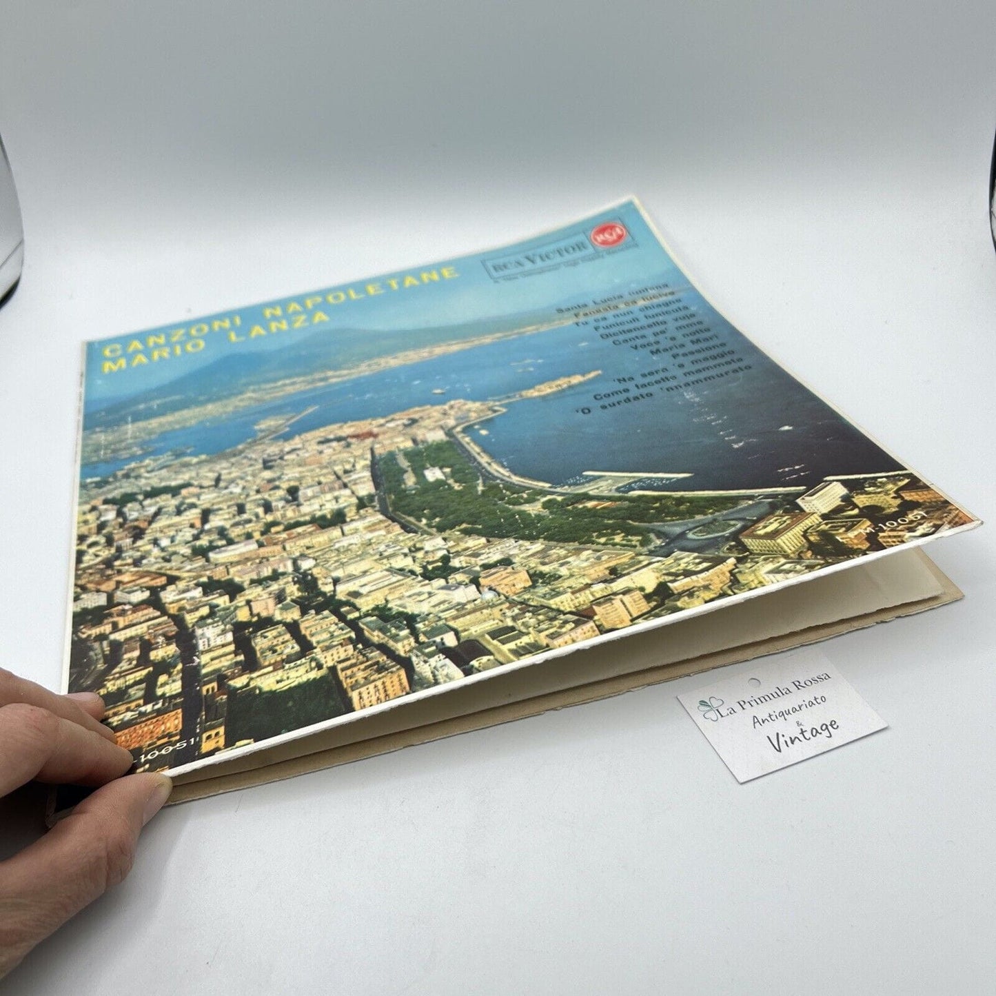 Disco in vinile 33 giri lp di Mario Lanza VINTAGE Funiculì Funiculà Napoli 1963 Categoria Dischi in Vinile