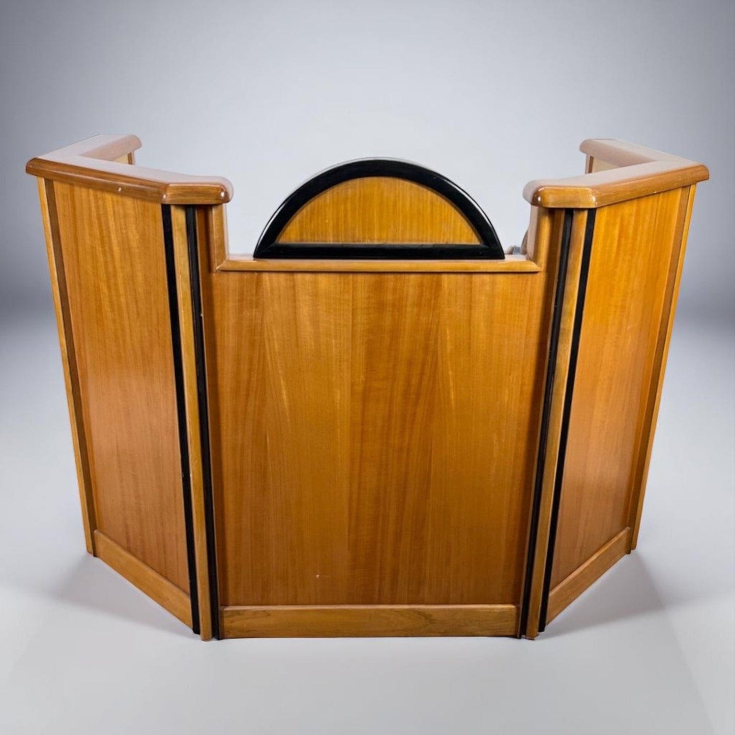 Divano a due posti stile Art Dèco in legno chiaro Divanetto Sofà antico Panca Categoria Arredamento