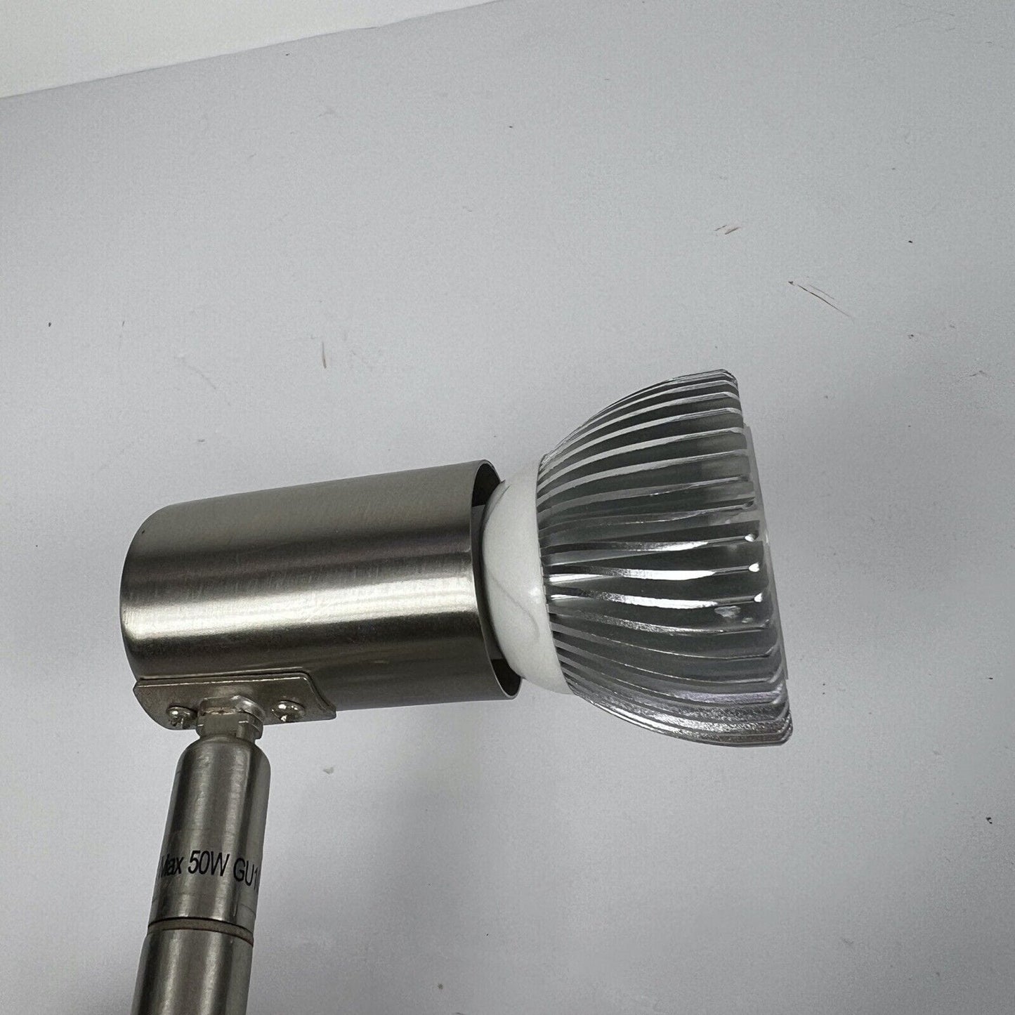 Faretto a Clip Morsa pinza lampada Fabas Satinato orientabile direzionale led Categoria Lampade Appliques