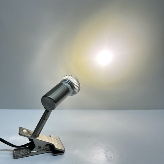 Faretto a Clip Morsa pinza lampada Fabas Satinato orientabile direzionale led Categoria Lampade Appliques