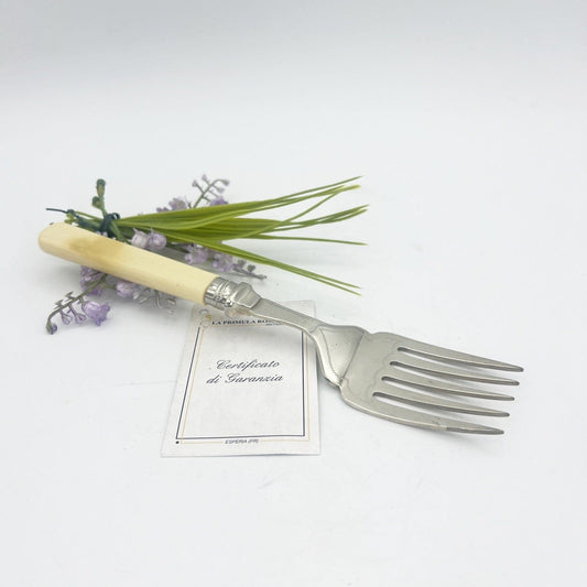 Forchetta antica forchettone da portata per pesce o pane posata inglese cucina Categoria  Sheffield & Argento