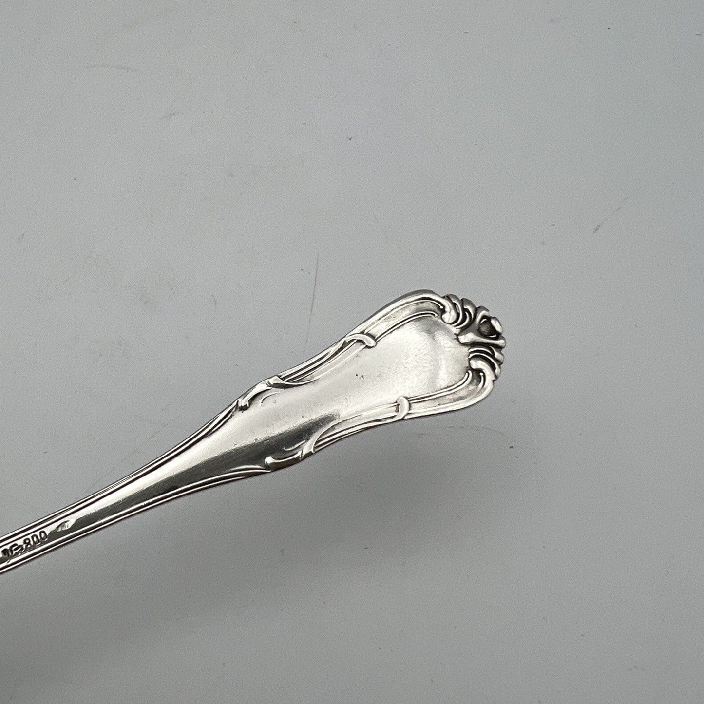 Forchetta antica in Argento massiccio 800 anni '40 posata Forchettina Categoria Sheffield & Argento
