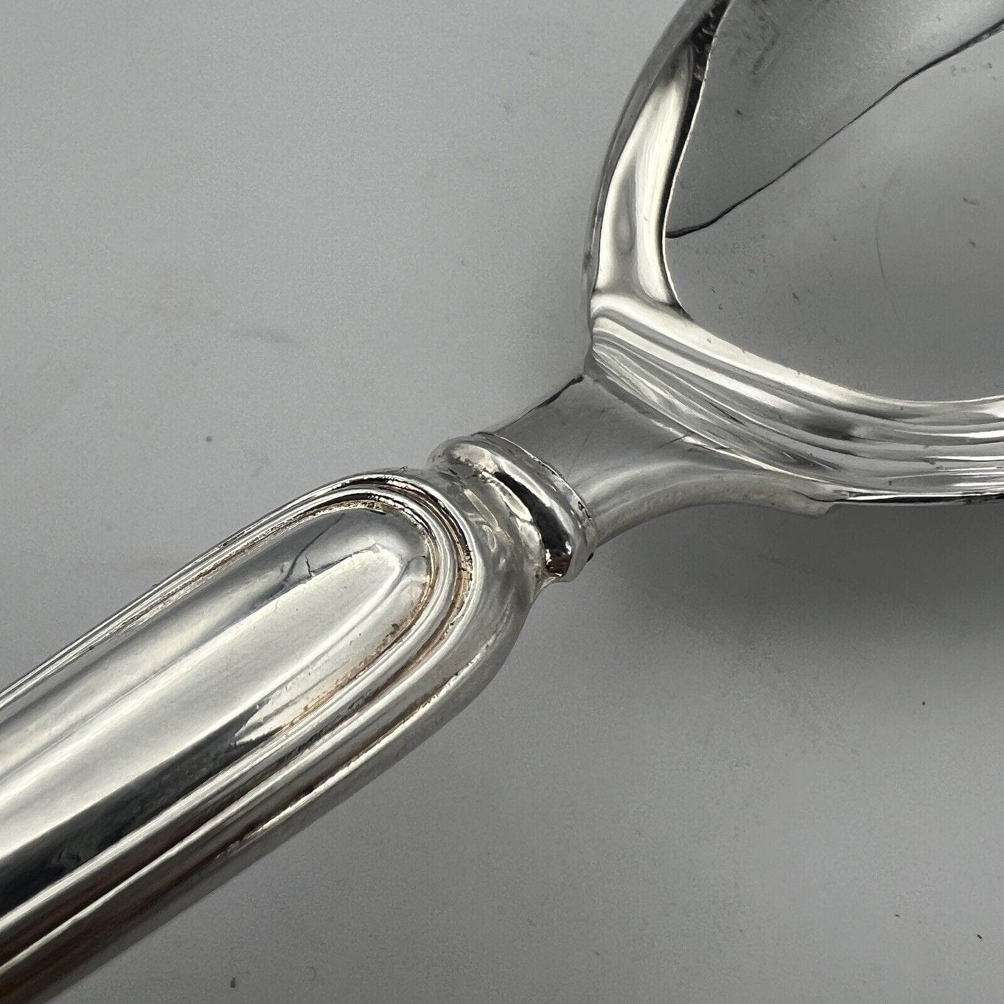 Grande Cucchiaio per Risotto posata in argento placcato silver plated da portata Categoria Sheffield & Argento