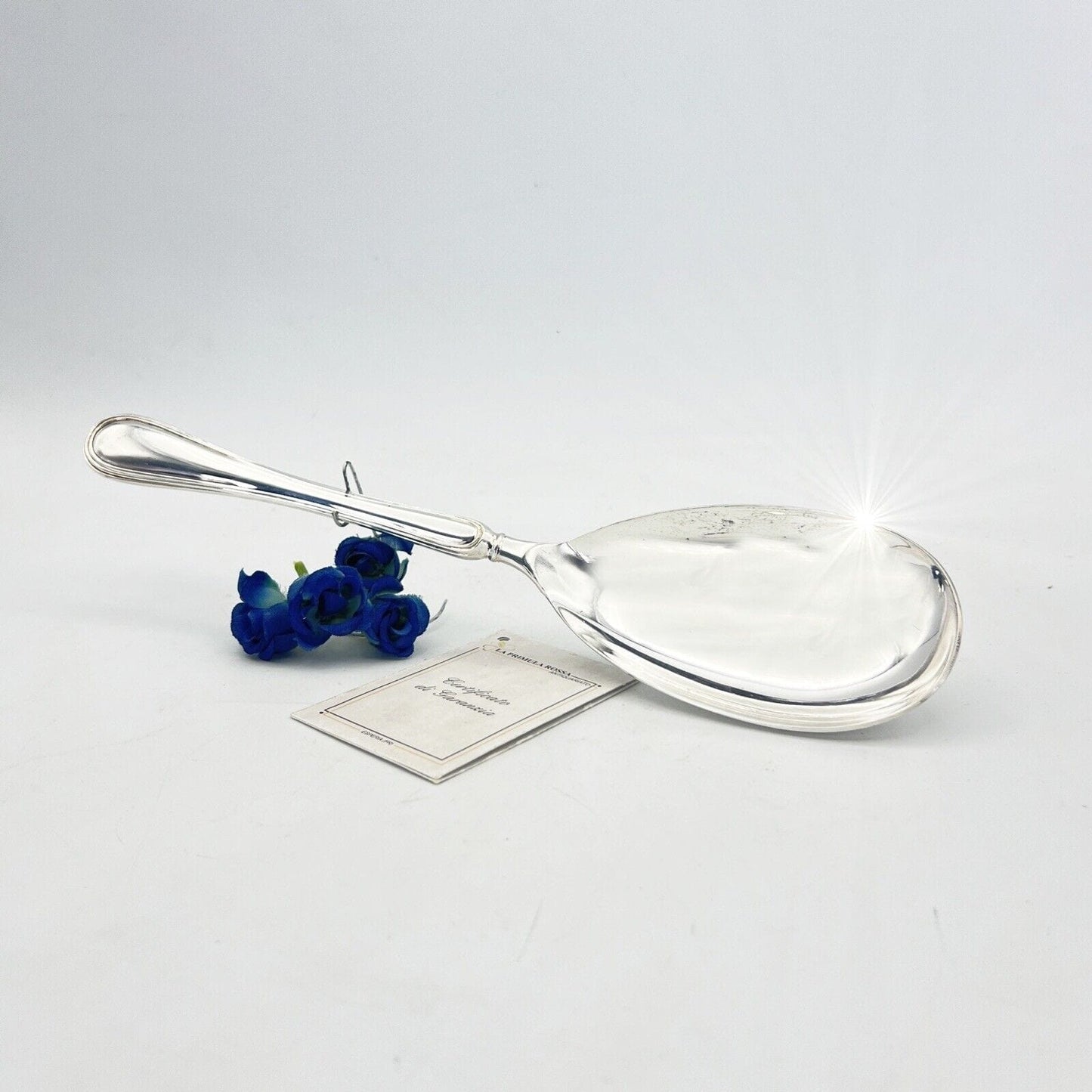 Grande Cucchiaio per Risotto posata in argento placcato silver plated da portata Categoria Sheffield & Argento