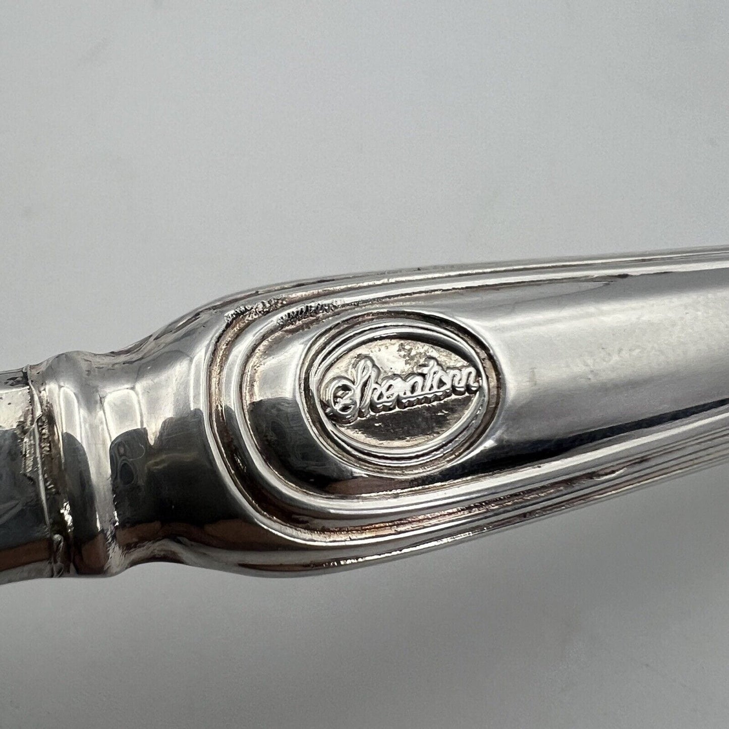 Grande Cucchiaio per Risotto posata in argento placcato silver plated da portata Categoria Sheffield & Argento