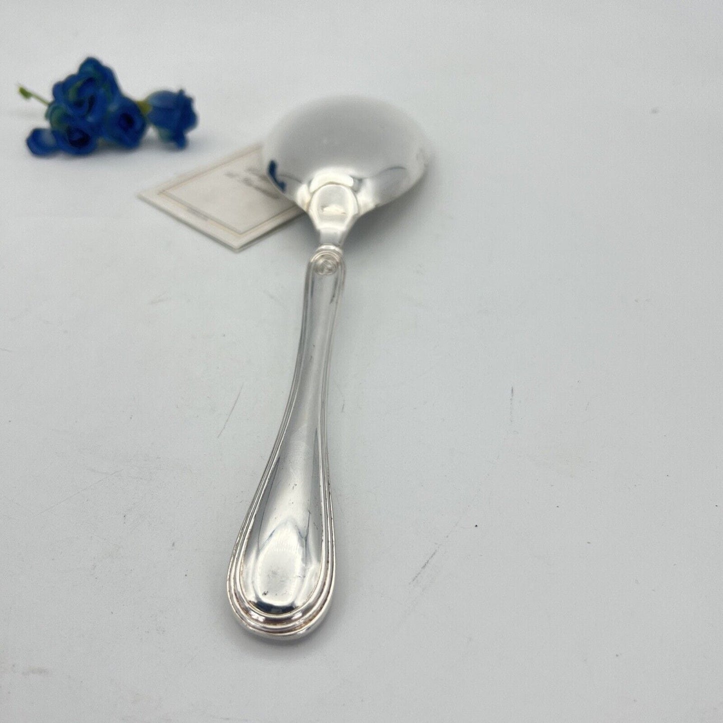 Grande Cucchiaio per Risotto posata in argento placcato silver plated da portata Categoria Sheffield & Argento