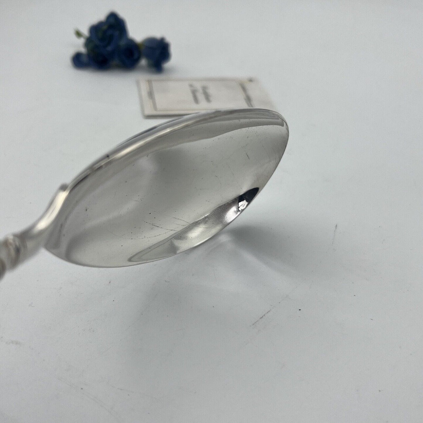 Grande Cucchiaio per Risotto posata in argento placcato silver plated da portata Categoria Sheffield & Argento