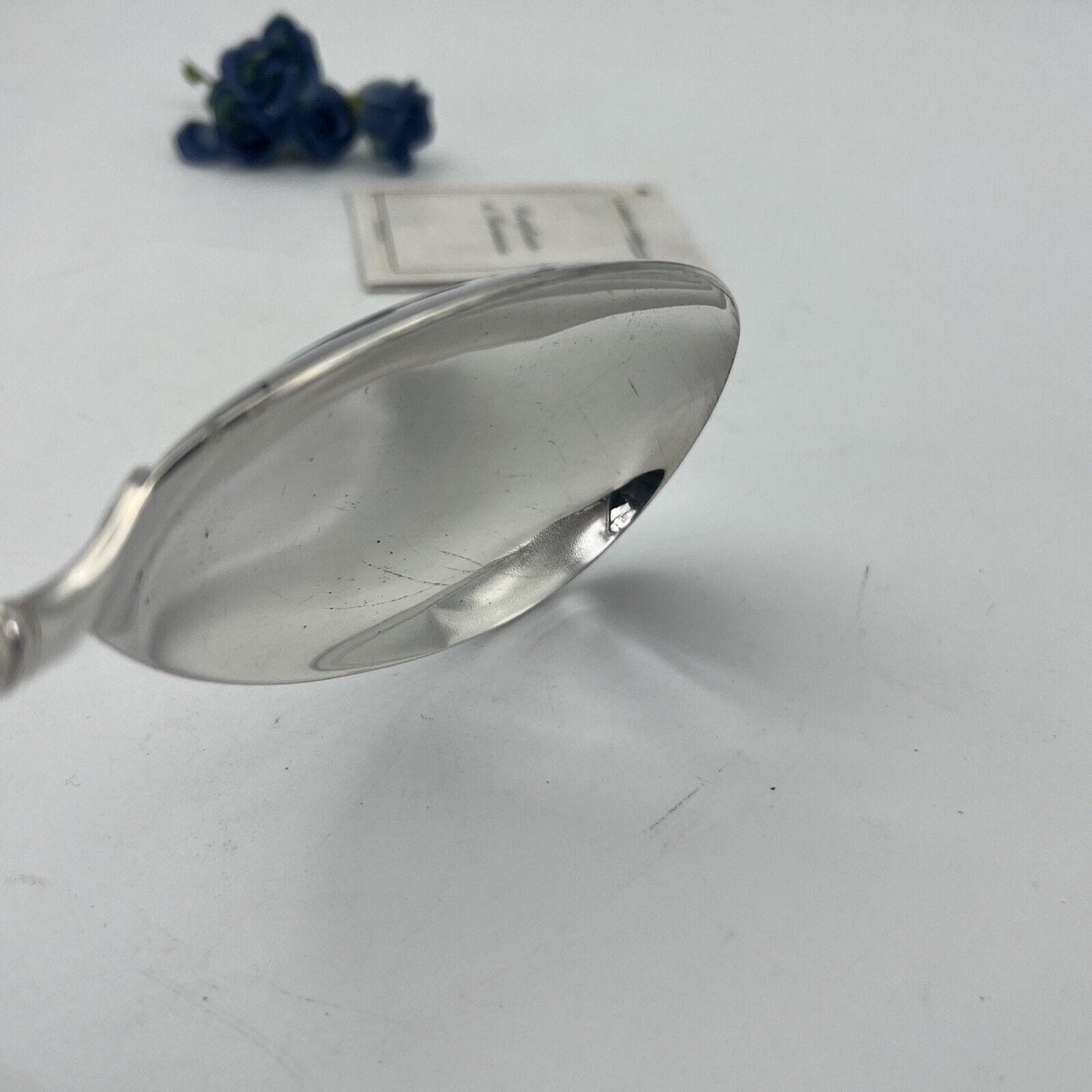 Grande Cucchiaio per Risotto posata in argento placcato silver plated da portata Categoria Sheffield & Argento