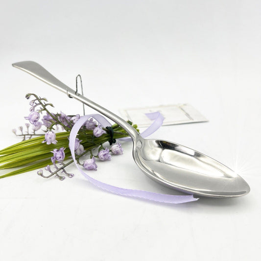 Grande Cucchiaio posata da portata Vintage inglese marca Dixon epoca '900 Categoria  Sheffield & Argento