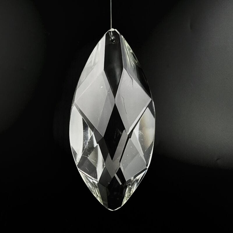 Grande Mandorla di cristallo a goccia pendente per lampadario ricambio vetro Categoria Lampade Appliques