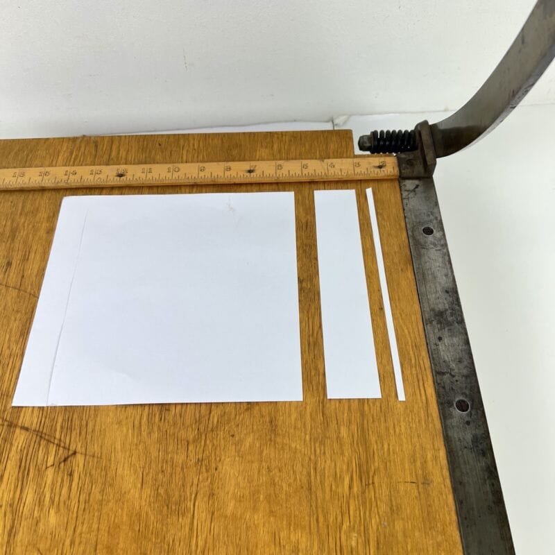 Grande taglierina manuale per carta d'epoca 900 da tavolo vintage Professionale Categoria Attrezzi e Strumenti