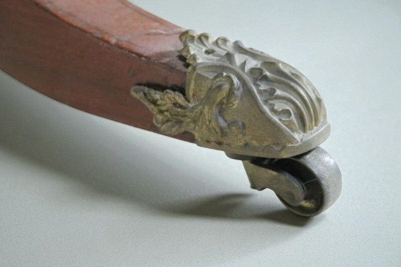 Grande Tavolo antico rettangolare da pranzo buffet in legno di mogano epoca 800 Categoria Arredamento