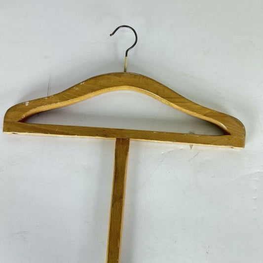 Grucce appendiabiti vintage antiche in legno Stampelle per Armadio Vetrina Categoria Vintage