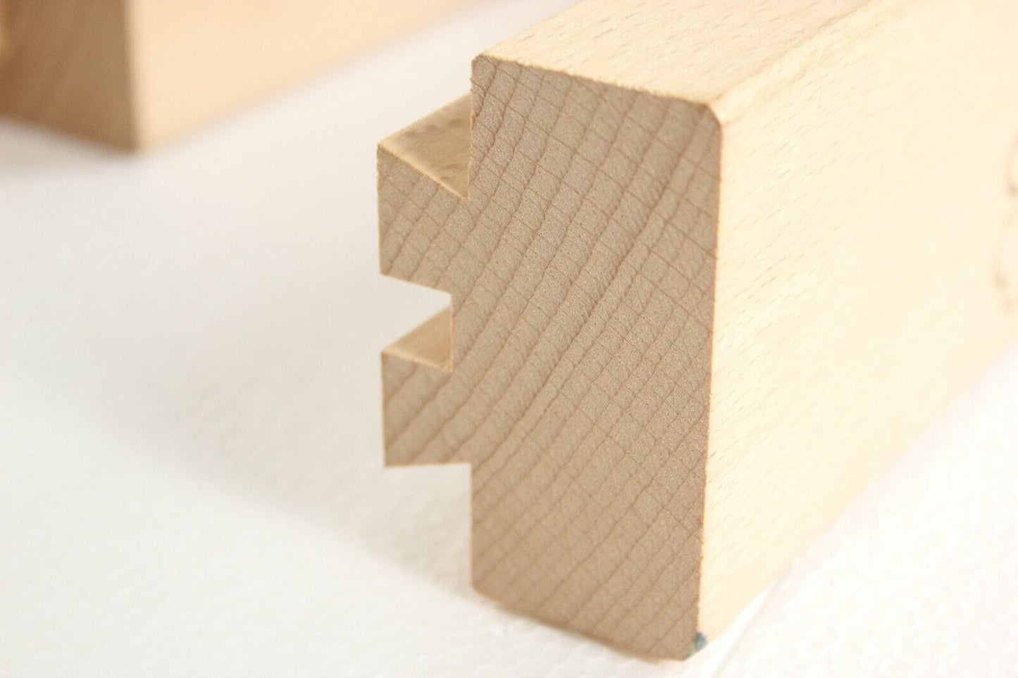 Guide in legno per allungare tavolo antico modifica apertura prolunghe tavole Categoria Accessori & Ferramenta d'epoca