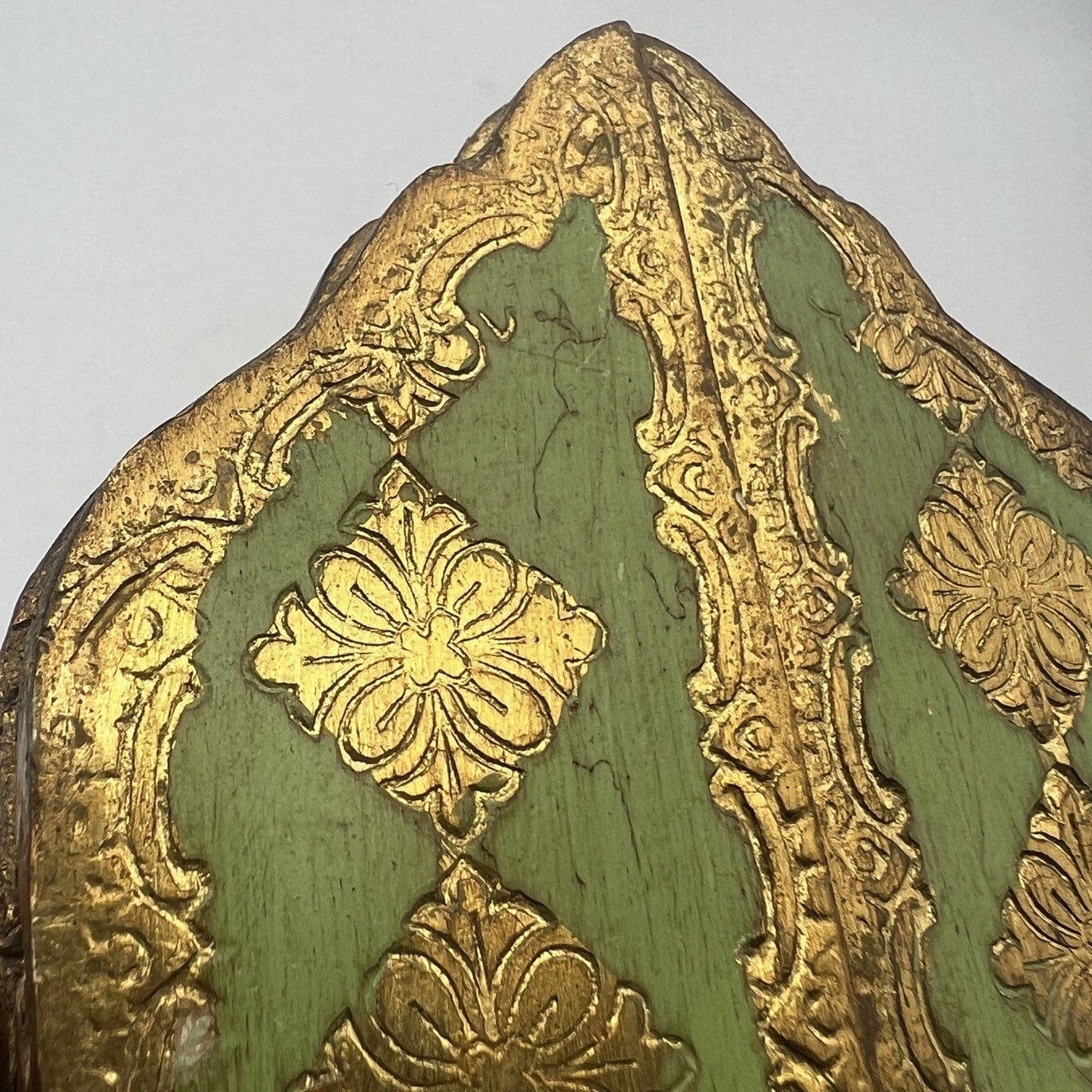 Icona antica religiosa Fiorentina Sacra in legno dorato San Francesco Trittico Categoria Oggetti sacri - rosari