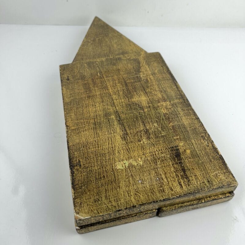 Icona antica religiosa sacra in legno dorato Madonna con il Bambino trittico Categoria Oggetti sacri - rosari