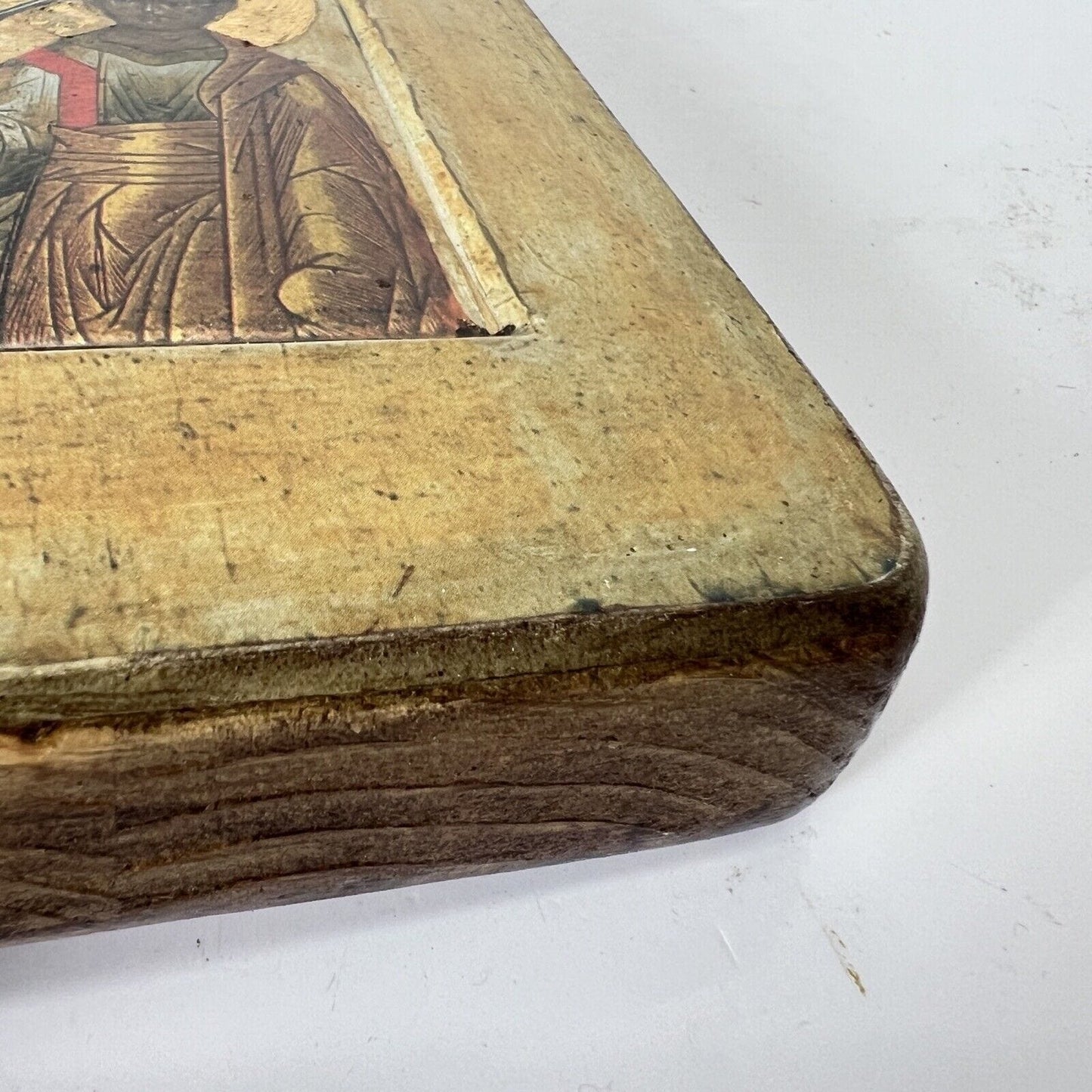 Icona stile antica bizantina religiosa sacra in legno Tavola Madonna di Kazan Categoria Oggetti sacri - rosari