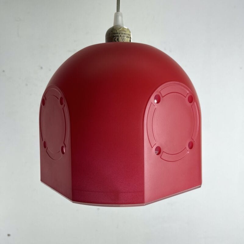 Lampada a sospensione di design colore Rosso Chandra lampadario modello Charlie Categoria Lampade Appliques