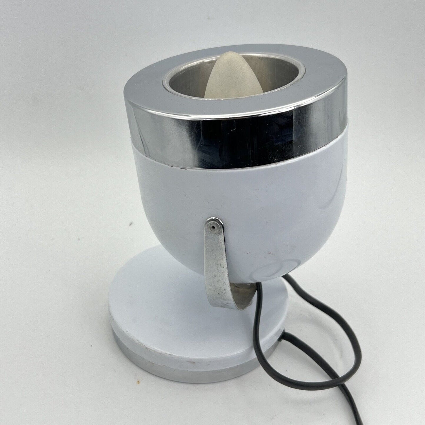 Lampada Da Tavolo anni 70 In Metallo Cromato Sfera Design Space Age Vintage Categoria Lampade Appliques