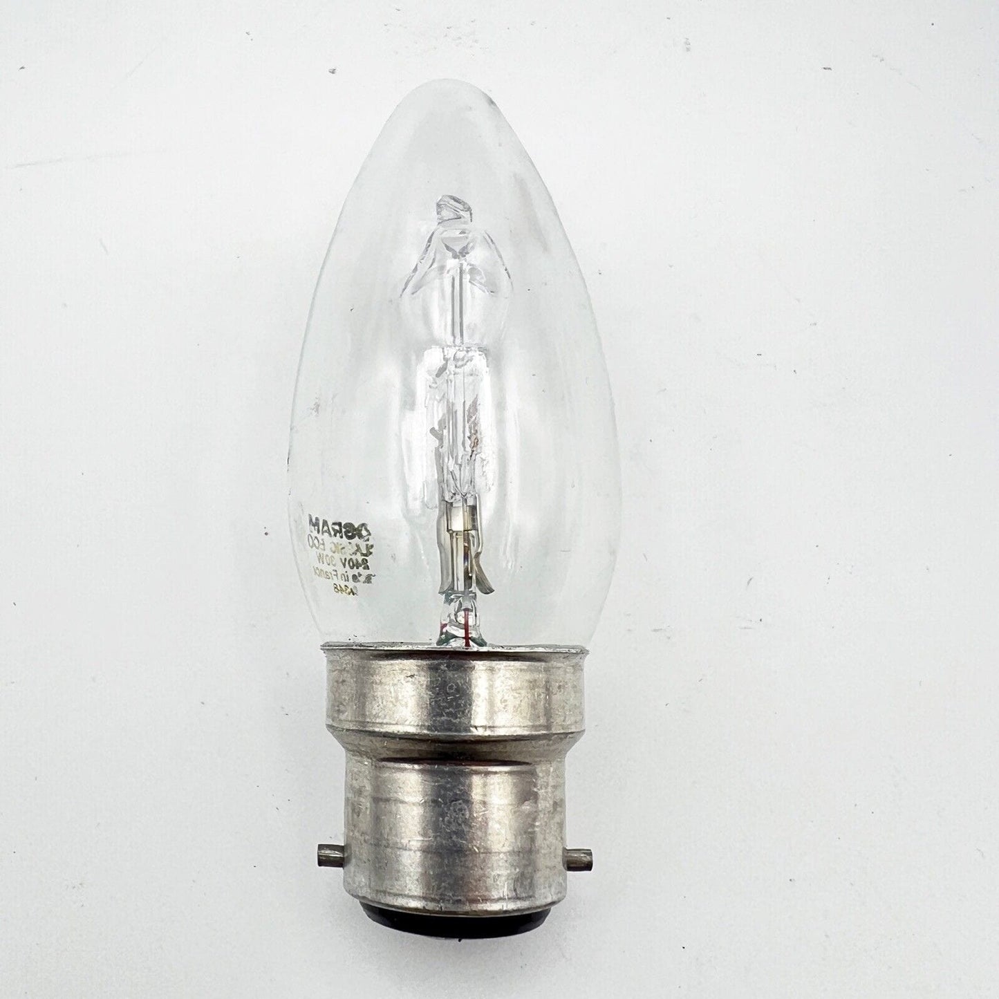 Lampadina a Baionetta per Lampada Abatjour Lume attacco antico B22 forma candela Categoria Lampade Appliques