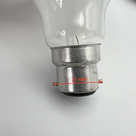 Lampadine a Baionetta per Lampada Abatjour Lume attacco antico B22 vetro opaco Categoria Lampade Appliques