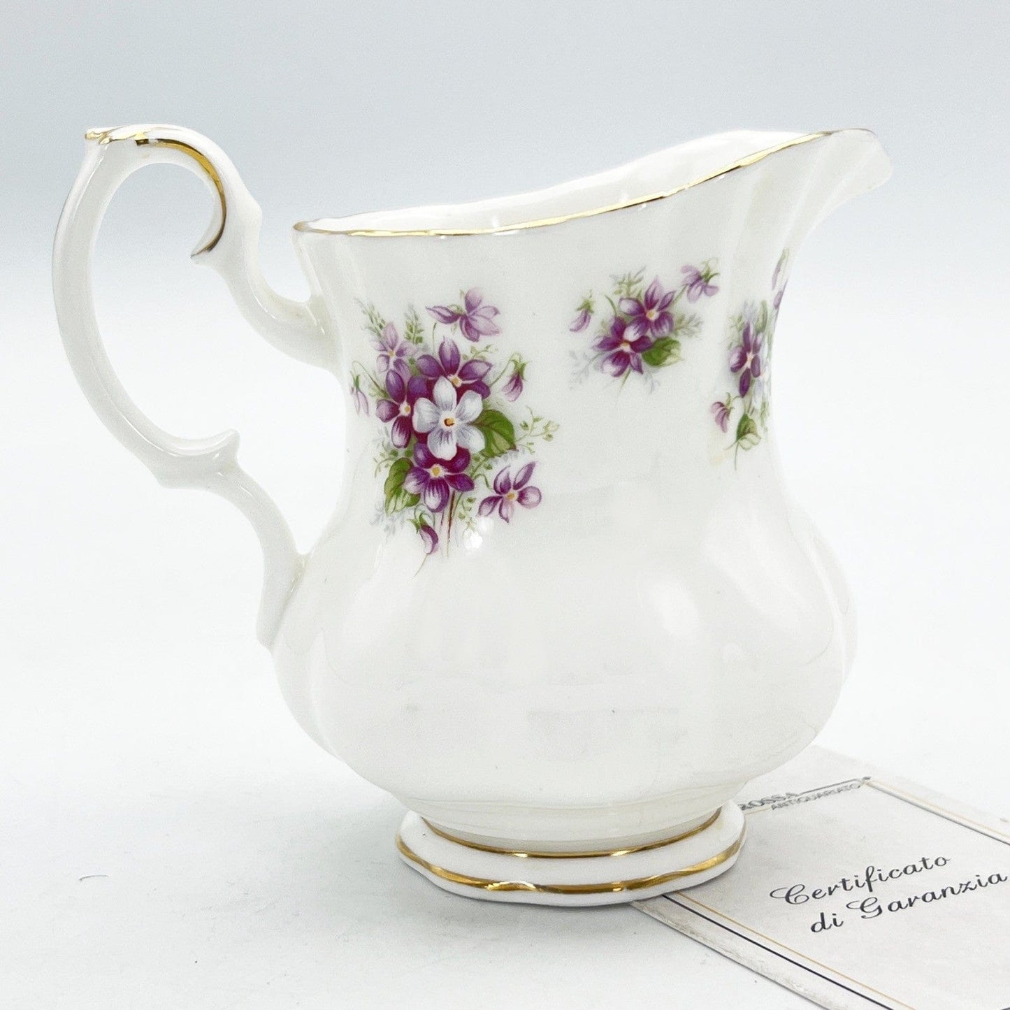 Lattiera in porcellana Royal Albert bricco per latte Violette Sweet Violets Categoria Servizio tazze - Tazze