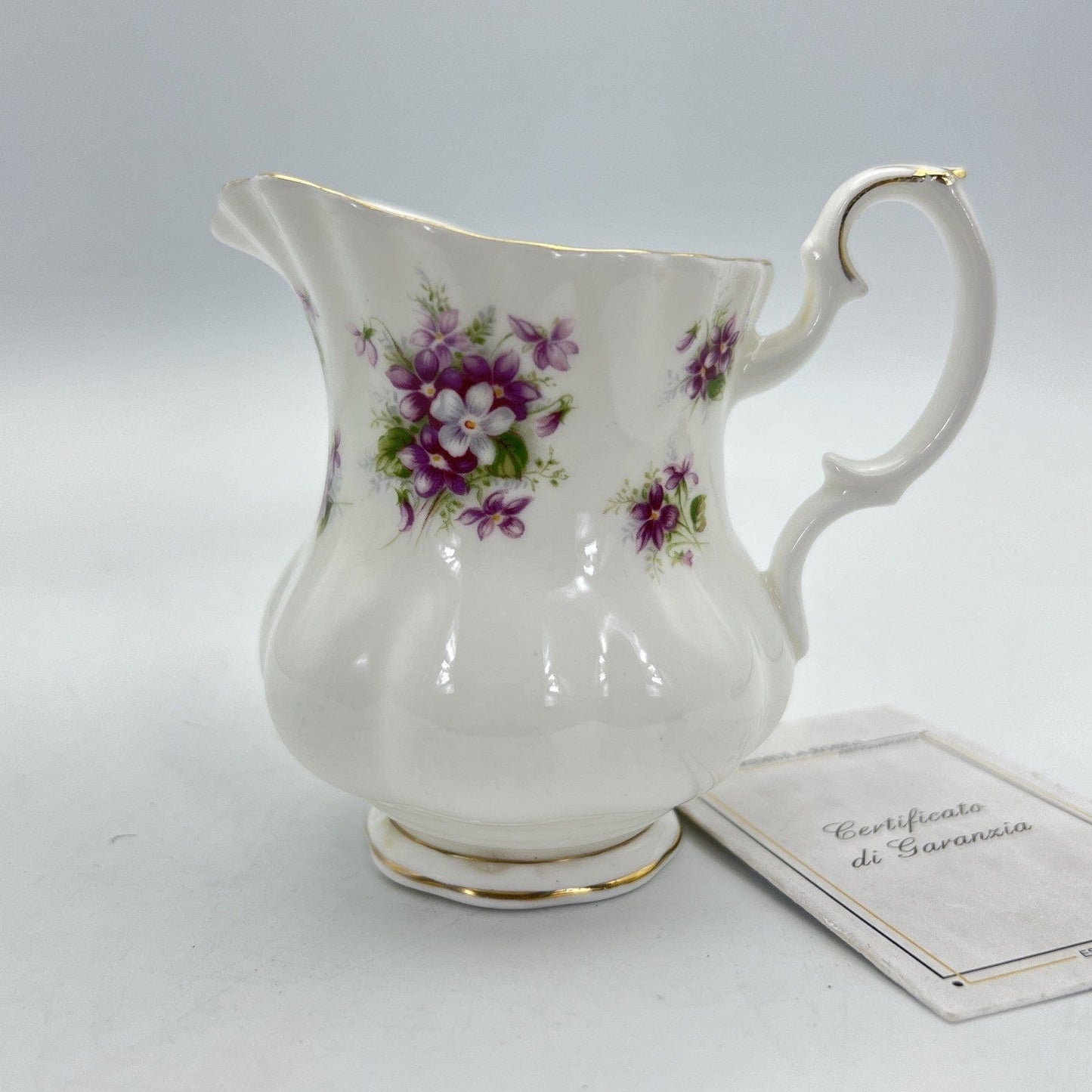 Lattiera in porcellana Royal Albert bricco per latte Violette Sweet Violets Categoria Servizio tazze - Tazze