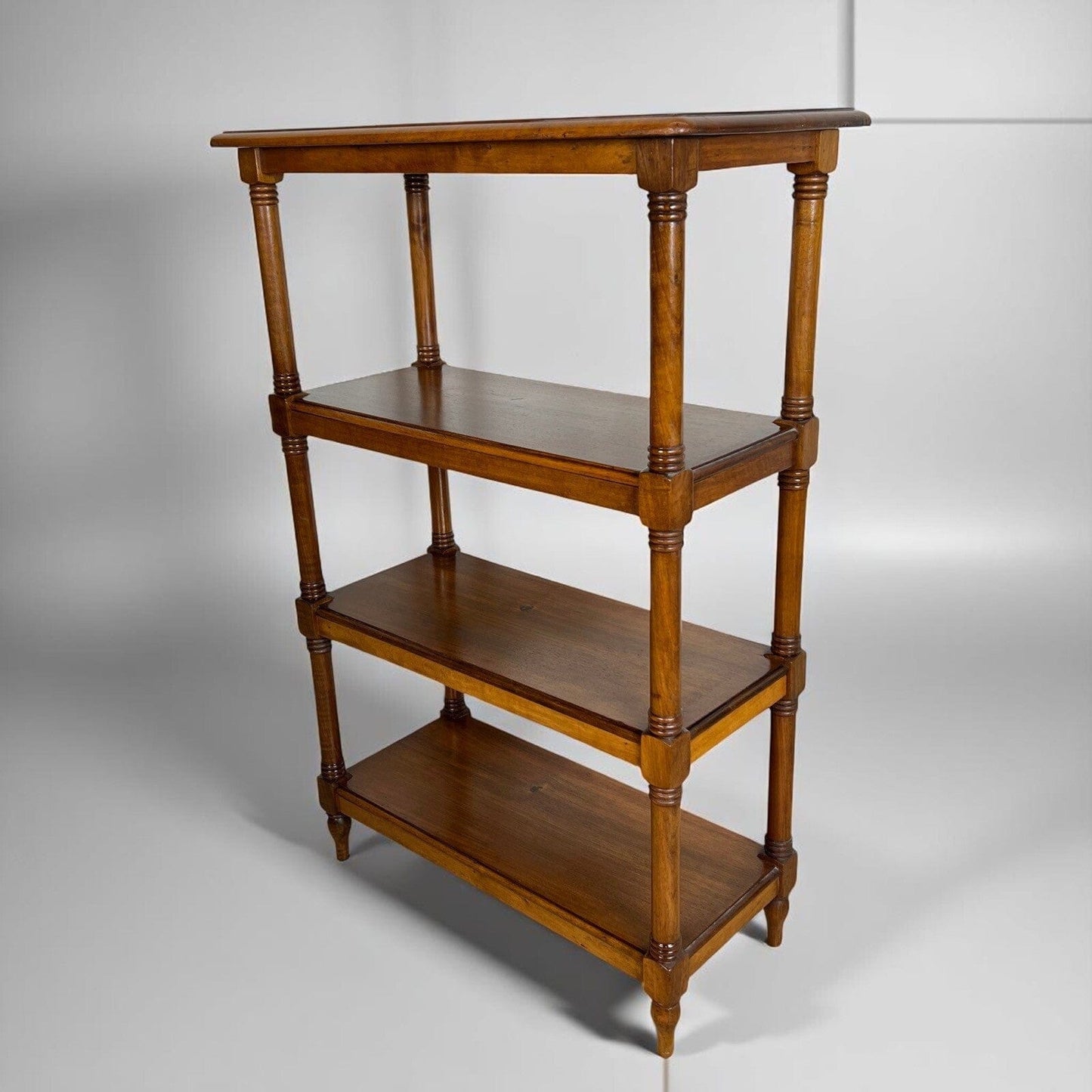 Libreria Antica Etagere stile retro mobile da bagno scaffale in legno chiaro 900 Categoria Vetrine