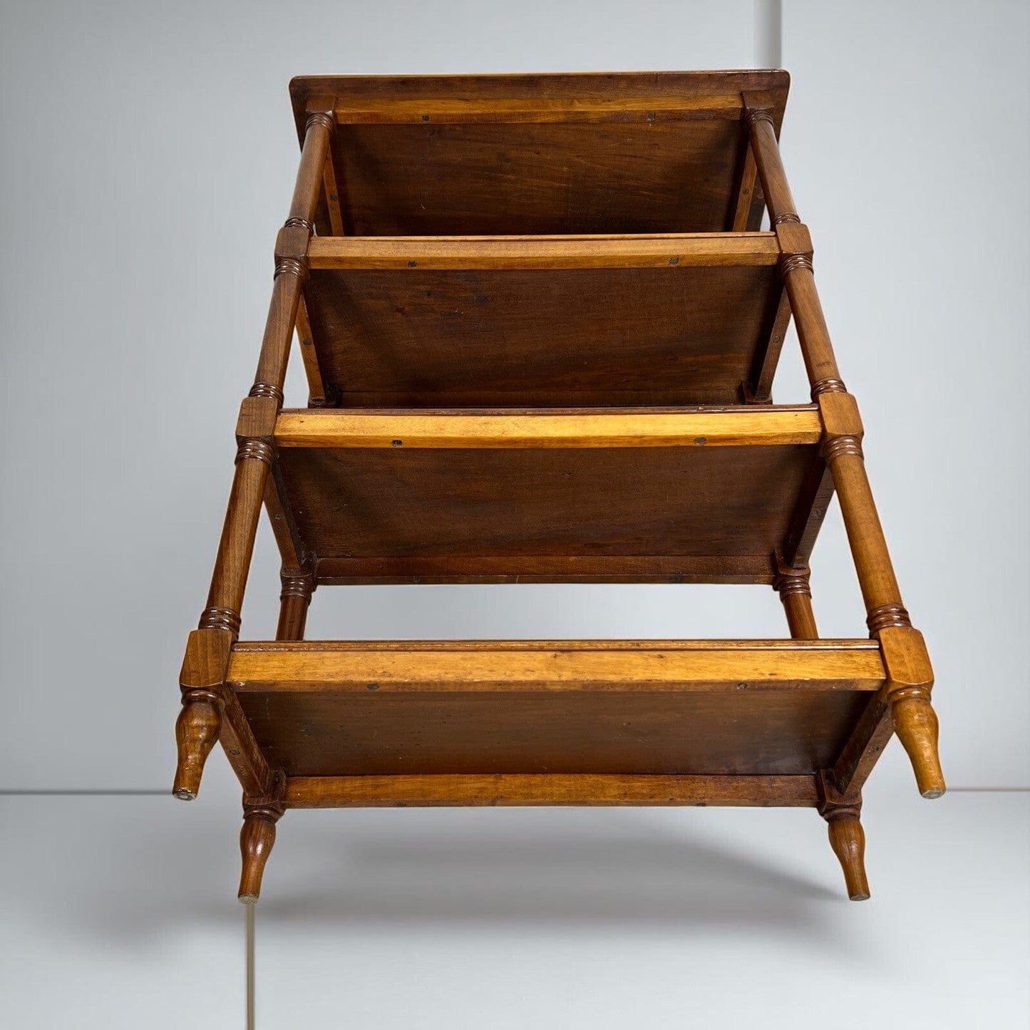 Libreria Antica Etagere stile retro mobile da bagno scaffale in legno chiaro 900 Categoria Vetrine