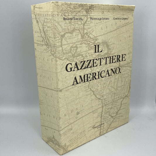 Libro Il Gazzettiere Americano 3 volumi anno 2003 Storia America XVIII secolo Categoria Libri