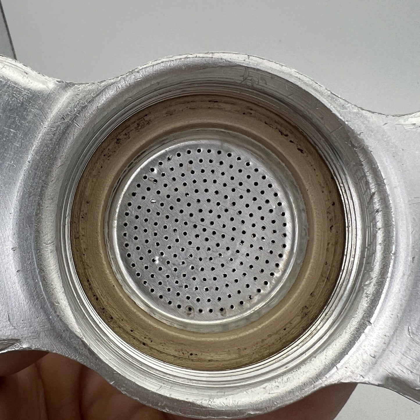 Macchina da Caffe antica Macchinetta Vintage per due tazze in Alluminio anni '70 Categoria Attrezzi e Strumenti