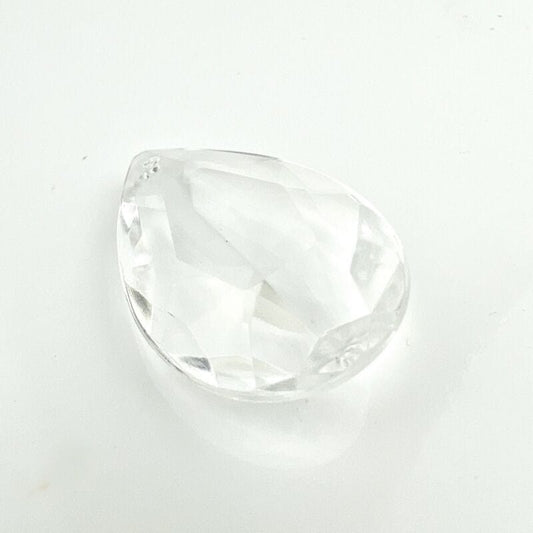 Mandorla di cristallo goccia pendente per lampadario ricambio pendaglio vetro pi Categoria Lampade Appliques