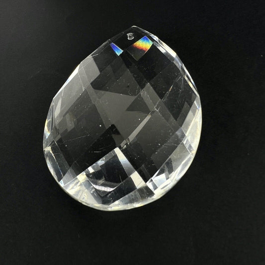 Mandorla grande di cristallo goccia pendente per lampadario ricambio in vetro Categoria Lampade Appliques