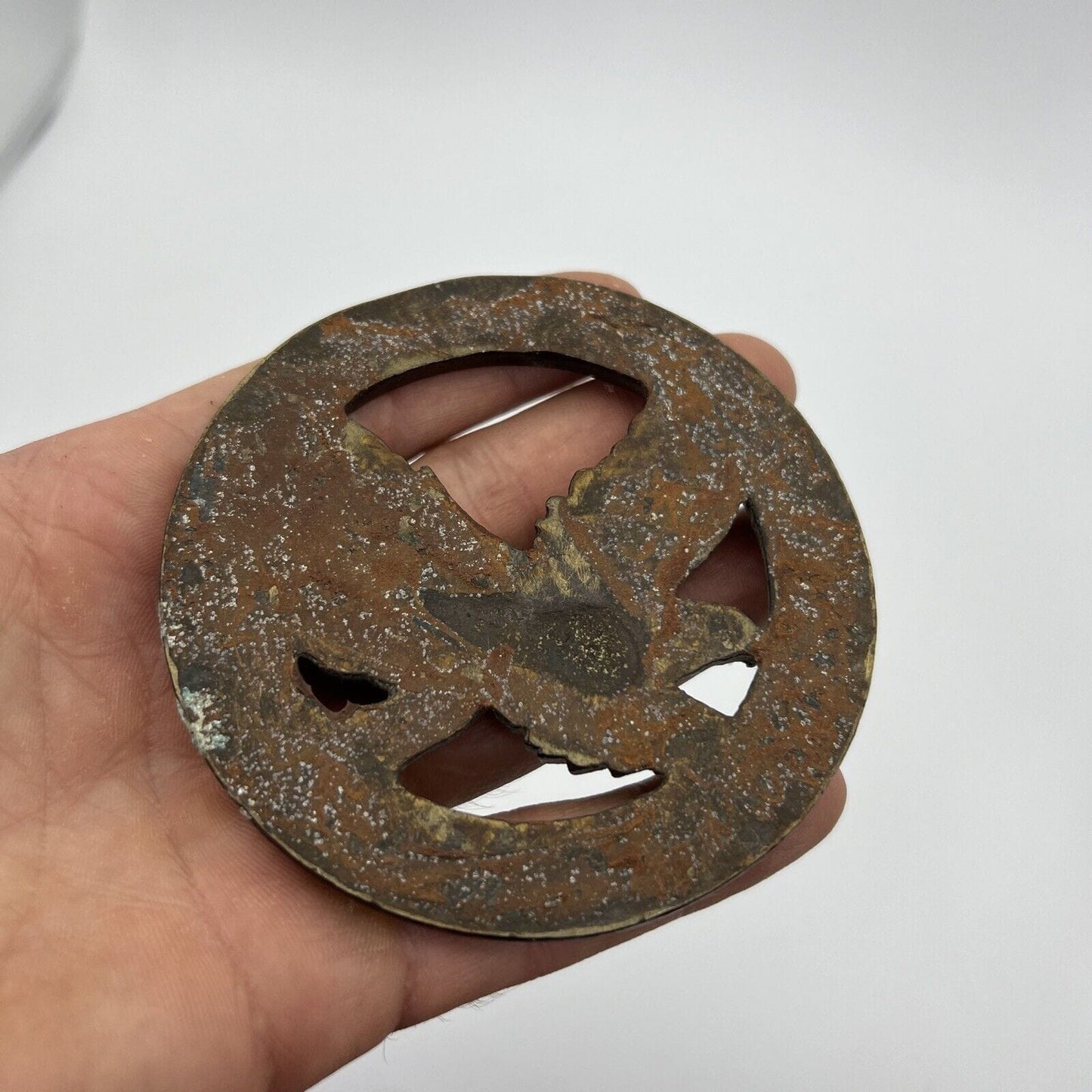 Medaglia dell' Aeronautica militare Italiana 36 ° Stormo 1975 Aquila In ottone Categoria Bigiotteria & Accessori