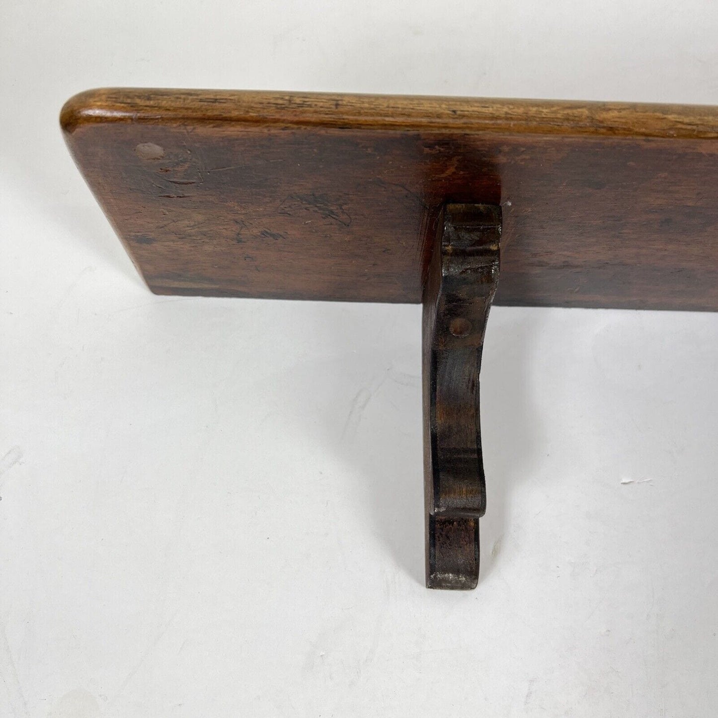 Mensola stile antico 800 in legno piattaia libreria sospesa da parete Mensolina Categoria Mensole