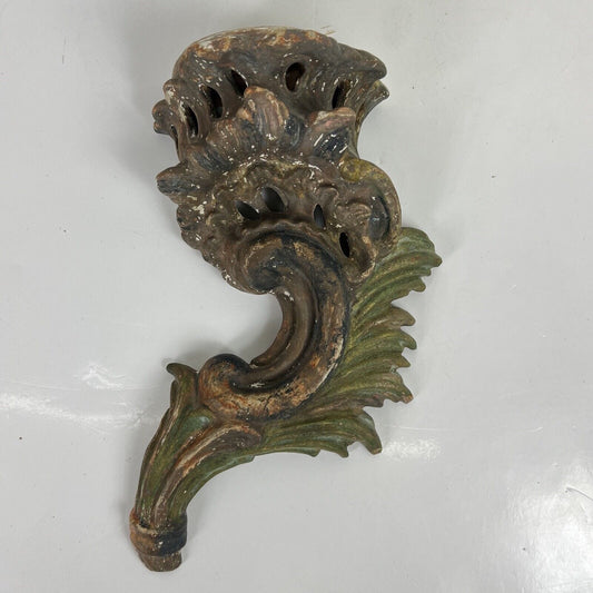 Mensolina in terra cotta stile antico Rococò piccola Mensola a muro fregio Categoria Mensole
