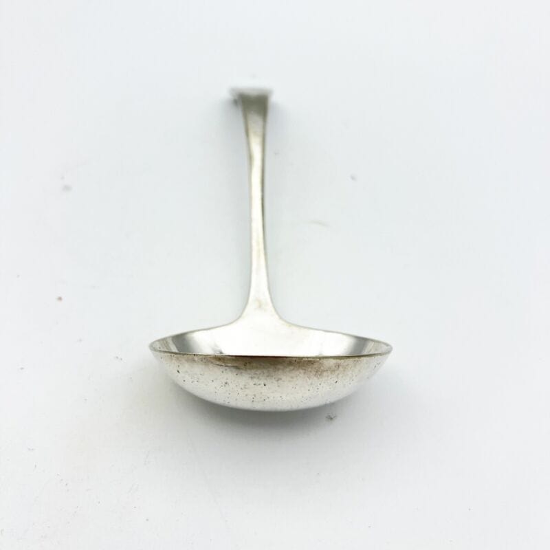 Mestolo antico in argento silver plated da salsa mestolino inglese d'epoca EPNS Categoria Sheffield & Argento