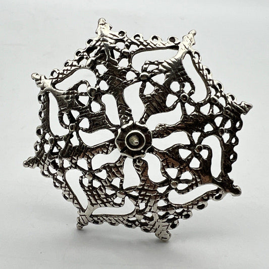 Microfusione in Argento 800 Ombrello miniatura Vintage da collezione Categoria Sheffield & Argento