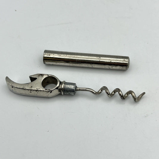 Mini Cavatappi Tascabile cromato da collezione vintage tirebouchon apribottiglie Categoria Cavatappi