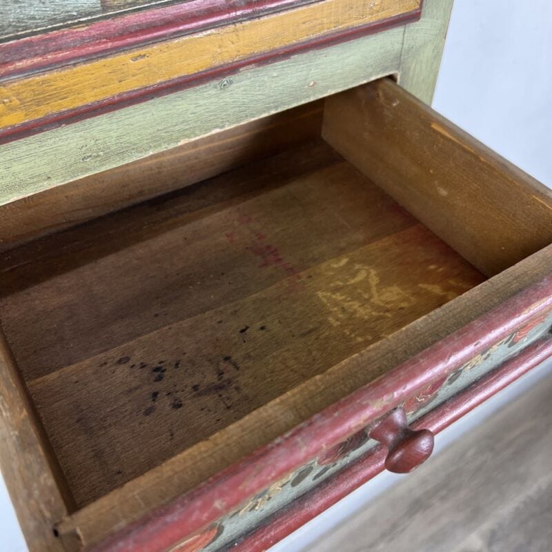 Mobile pensile stile tirolese 700 antica vetrinetta da parete dispensa in legno Categoria Complementi d'arredo
