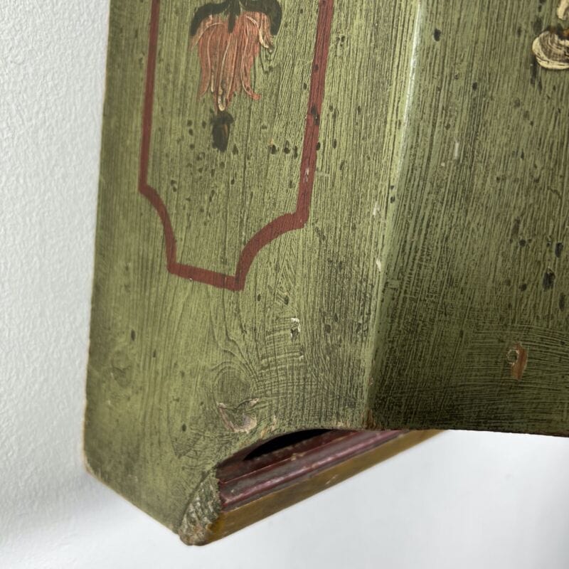 Mobile pensile stile tirolese 700 antica vetrinetta da parete dispensa in legno Categoria Complementi d'arredo