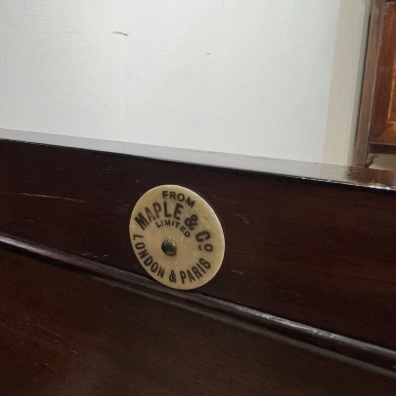 Mobiletto Antico Cassettiera Schedario da Ufficio con cassetti e anta epoca 900 Categoria Arredamento