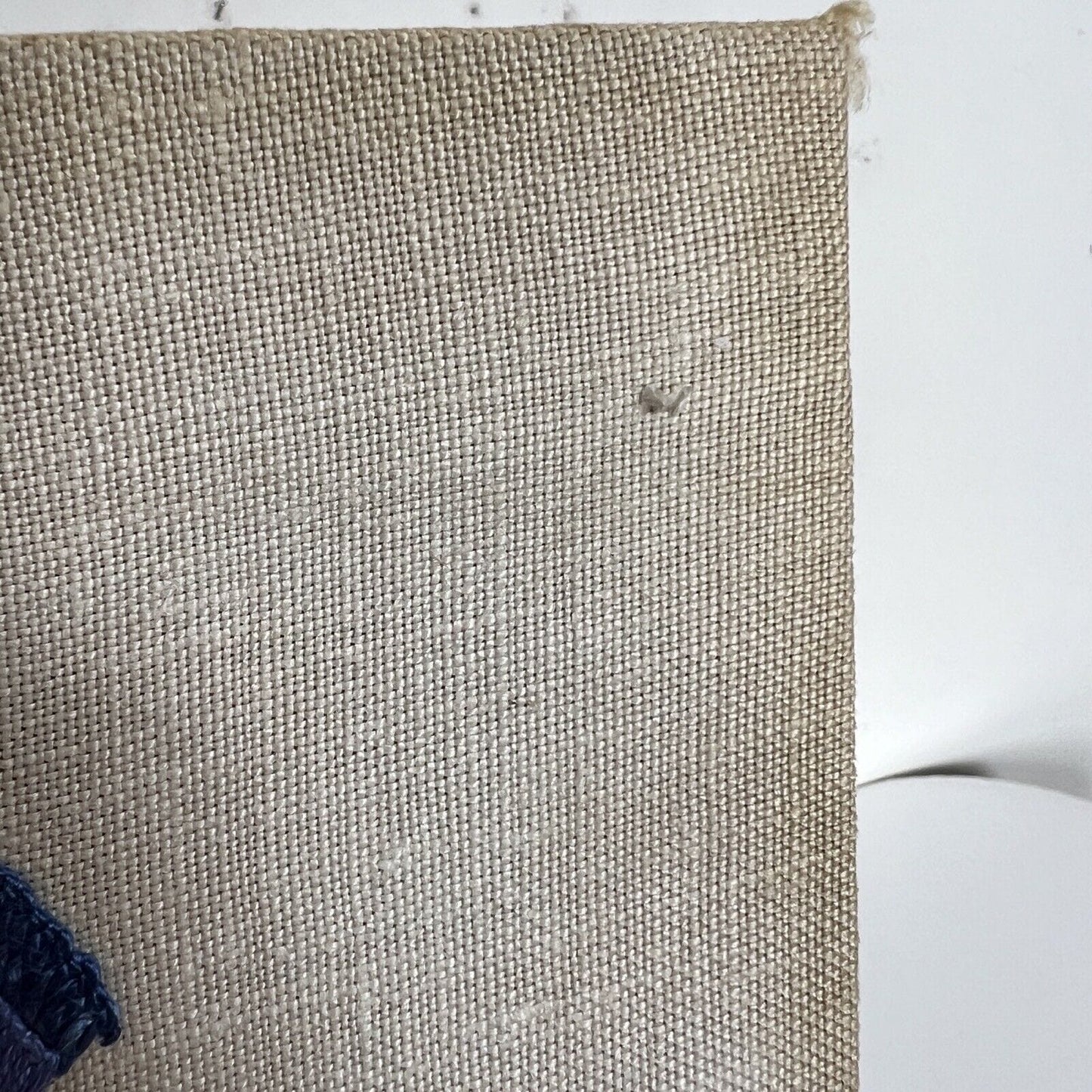 Pannello Antico ricamo scena Caccia alla Volpe Inglese Quadro ricamato Cavallo Categoria Corredo Pizzi e Tessuti