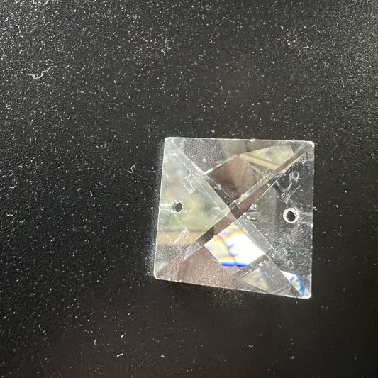 Pendente di in cristallo sfaccettato Ricambio per lampadario pendaglio Quadrato Categoria Lampade Appliques